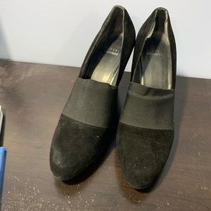 Stuart Weizmann suede bootie
